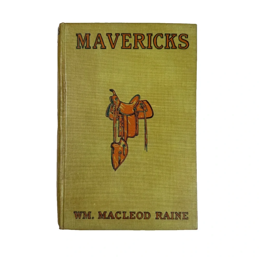Mavericks By WILLIAM MacLeod Raine 1912 Antique book